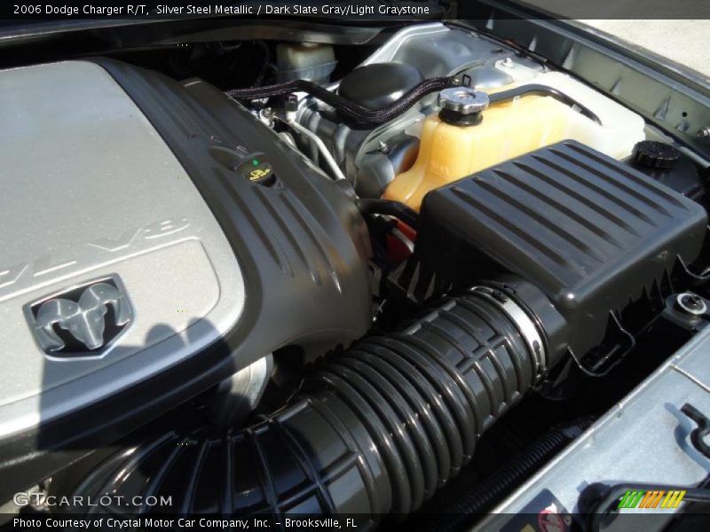 Silver Steel Metallic / Dark Slate Gray/Light Graystone 2006 Dodge Charger R/T