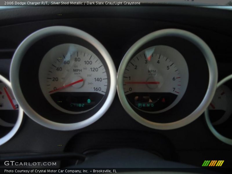 Silver Steel Metallic / Dark Slate Gray/Light Graystone 2006 Dodge Charger R/T