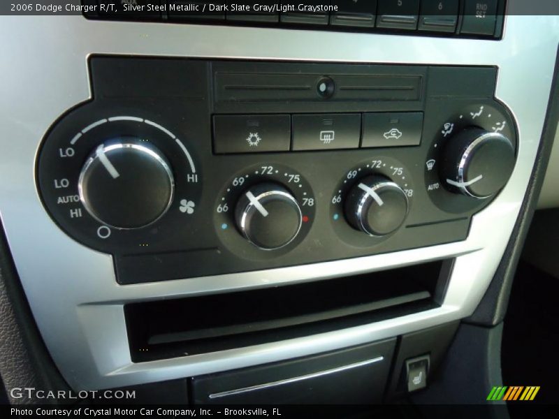 Silver Steel Metallic / Dark Slate Gray/Light Graystone 2006 Dodge Charger R/T