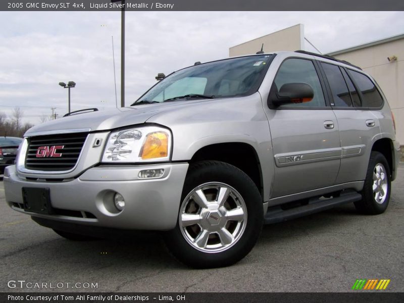 Liquid Silver Metallic / Ebony 2005 GMC Envoy SLT 4x4