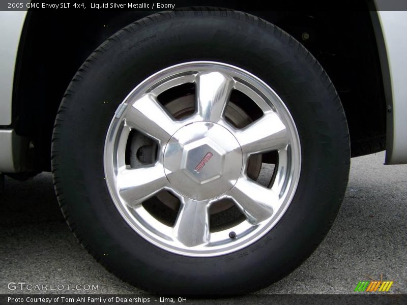 Liquid Silver Metallic / Ebony 2005 GMC Envoy SLT 4x4