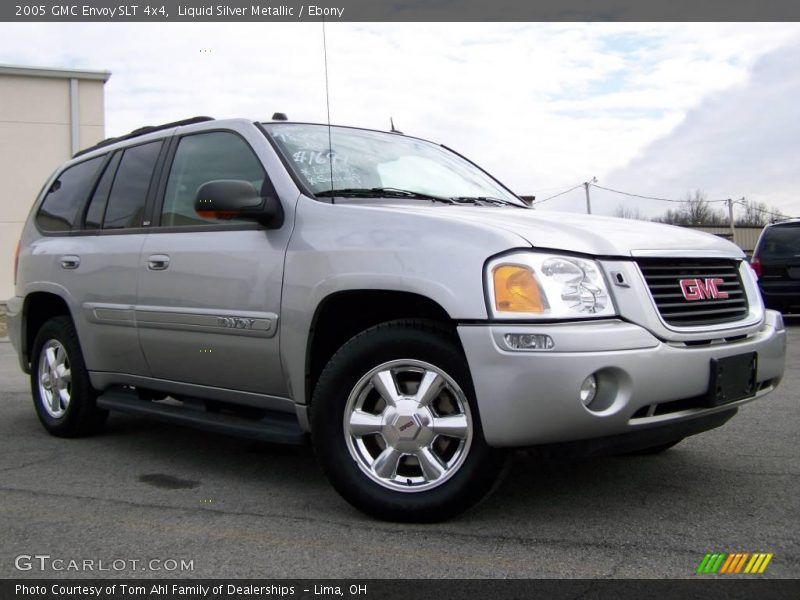 Liquid Silver Metallic / Ebony 2005 GMC Envoy SLT 4x4