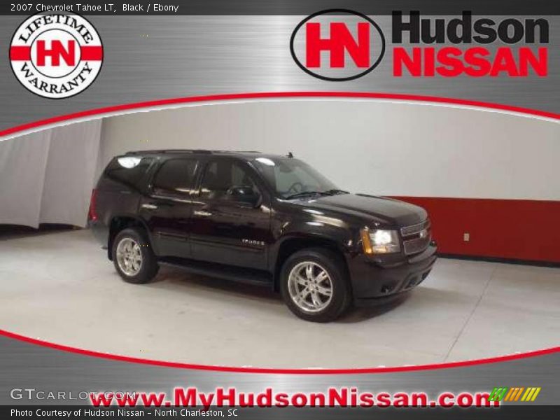 Black / Ebony 2007 Chevrolet Tahoe LT