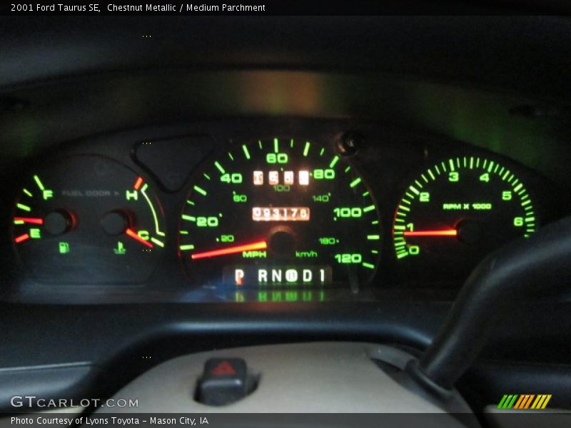  2001 Taurus SE SE Gauges