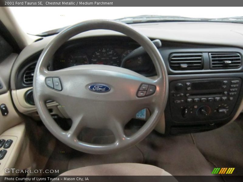 Dashboard of 2001 Taurus SE