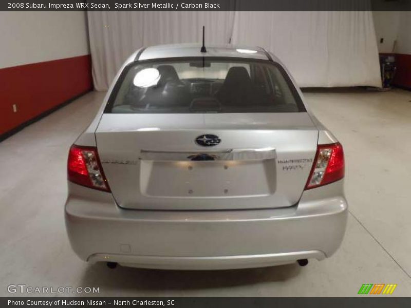 Spark Silver Metallic / Carbon Black 2008 Subaru Impreza WRX Sedan