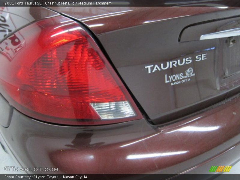 Chestnut Metallic / Medium Parchment 2001 Ford Taurus SE