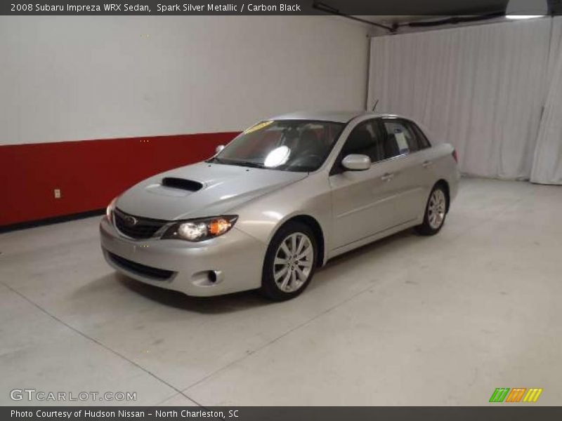 Spark Silver Metallic / Carbon Black 2008 Subaru Impreza WRX Sedan