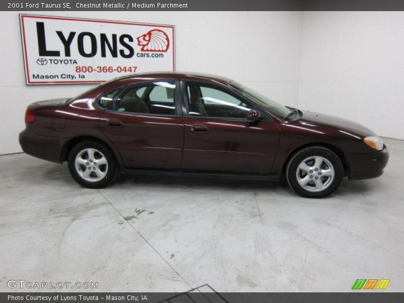 Chestnut Metallic / Medium Parchment 2001 Ford Taurus SE