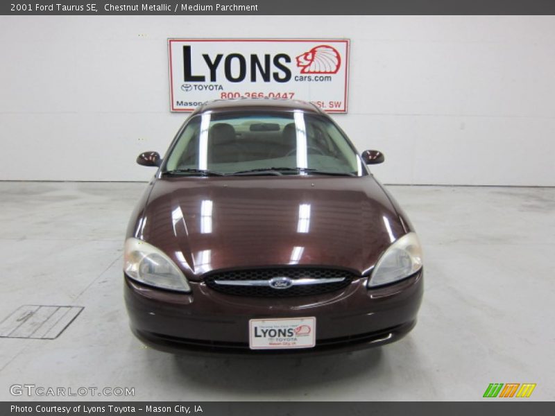 Chestnut Metallic / Medium Parchment 2001 Ford Taurus SE