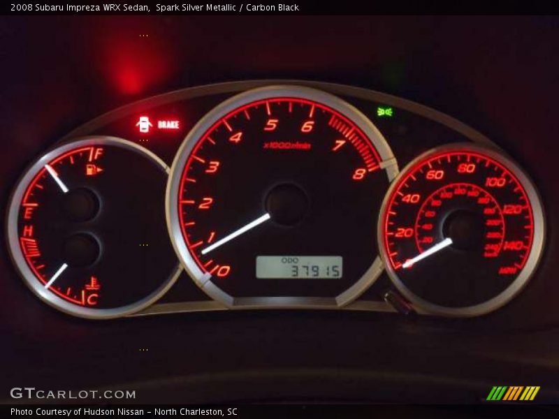 Spark Silver Metallic / Carbon Black 2008 Subaru Impreza WRX Sedan