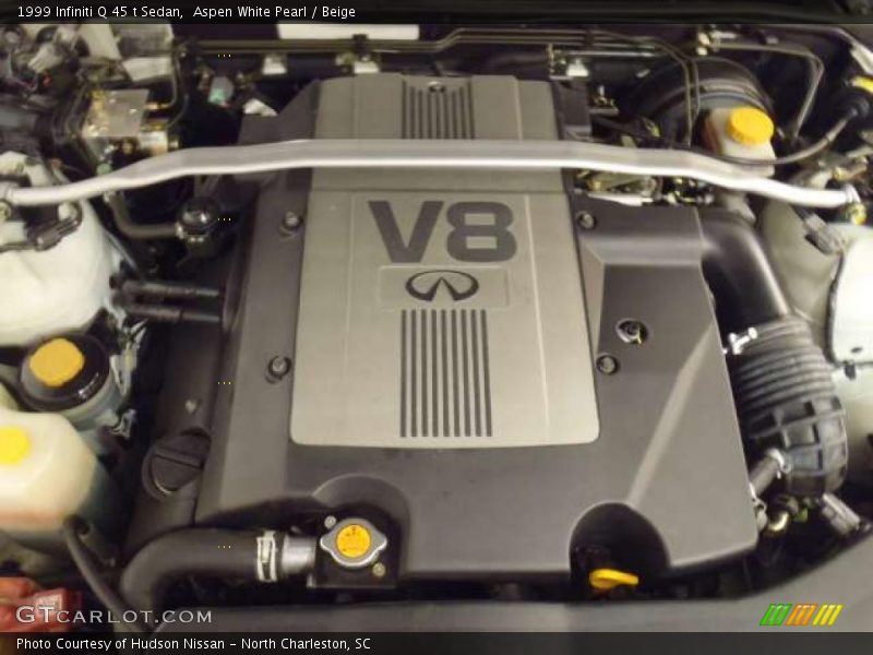  1999 Q 45 t Sedan Engine - 4.1 Liter DOHC 32-Valve V8