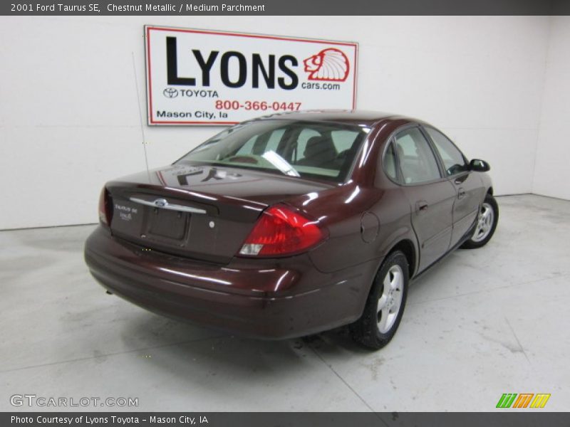 Chestnut Metallic / Medium Parchment 2001 Ford Taurus SE