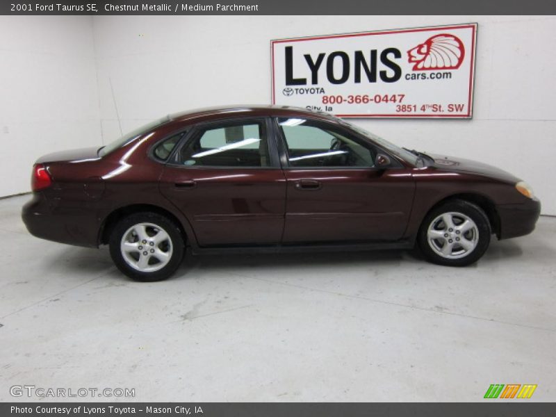 Chestnut Metallic / Medium Parchment 2001 Ford Taurus SE