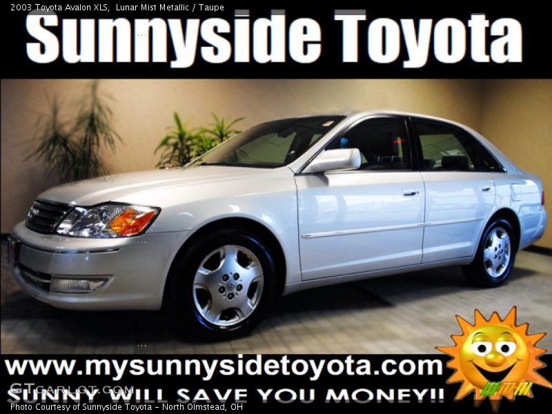 Lunar Mist Metallic / Taupe 2003 Toyota Avalon XLS