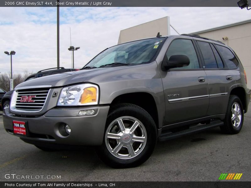 Steel Grey Metallic / Light Gray 2006 GMC Envoy SLT 4x4