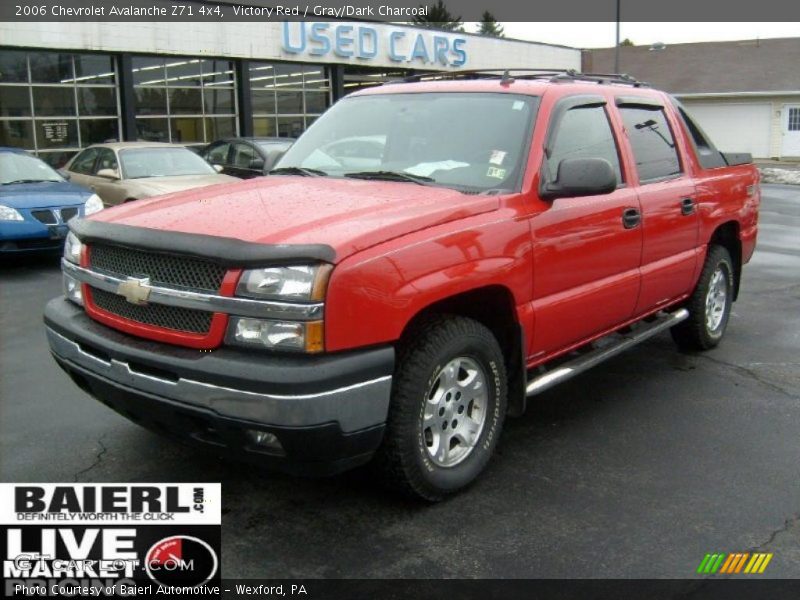 Victory Red / Gray/Dark Charcoal 2006 Chevrolet Avalanche Z71 4x4