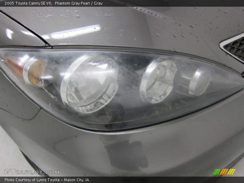 Phantom Gray Pearl / Gray 2005 Toyota Camry SE V6