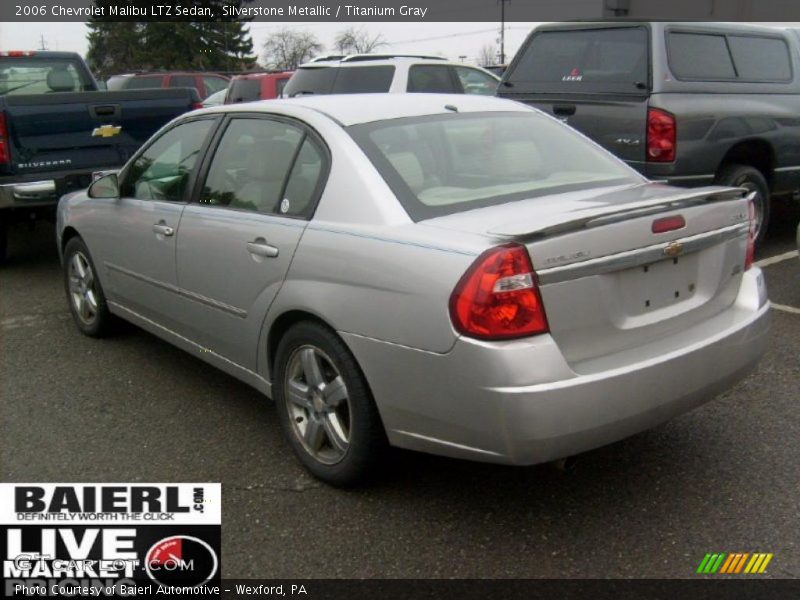 Silverstone Metallic / Titanium Gray 2006 Chevrolet Malibu LTZ Sedan