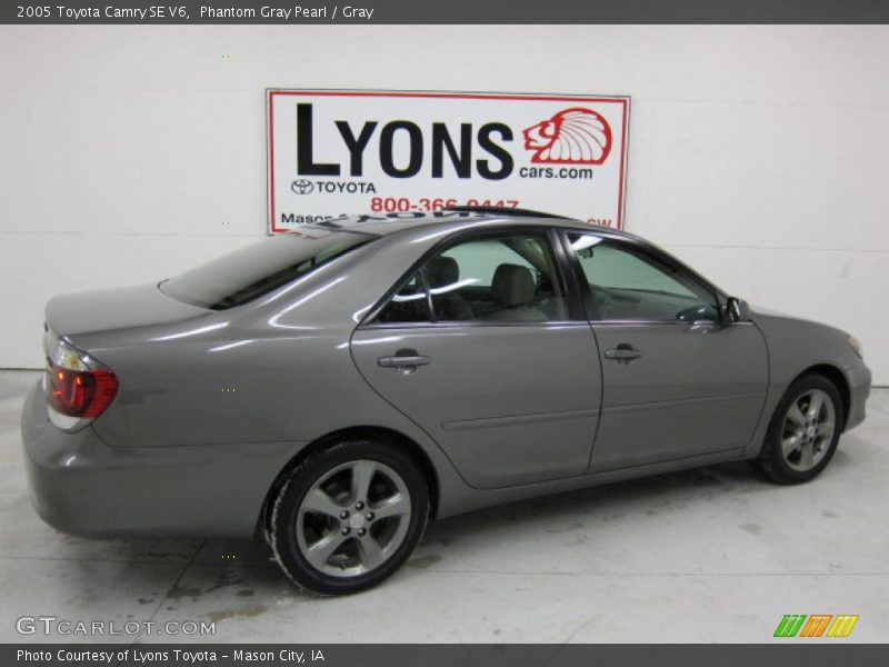 Phantom Gray Pearl / Gray 2005 Toyota Camry SE V6