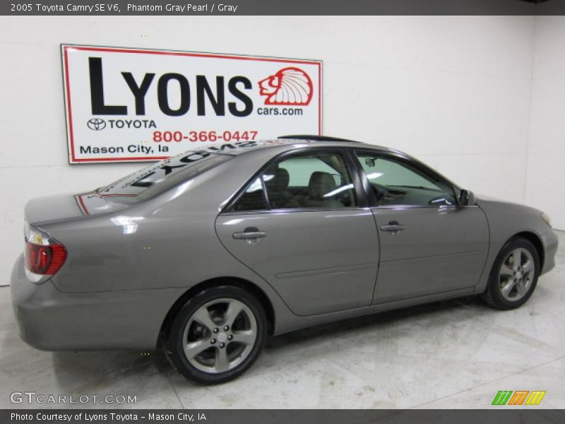 Phantom Gray Pearl / Gray 2005 Toyota Camry SE V6