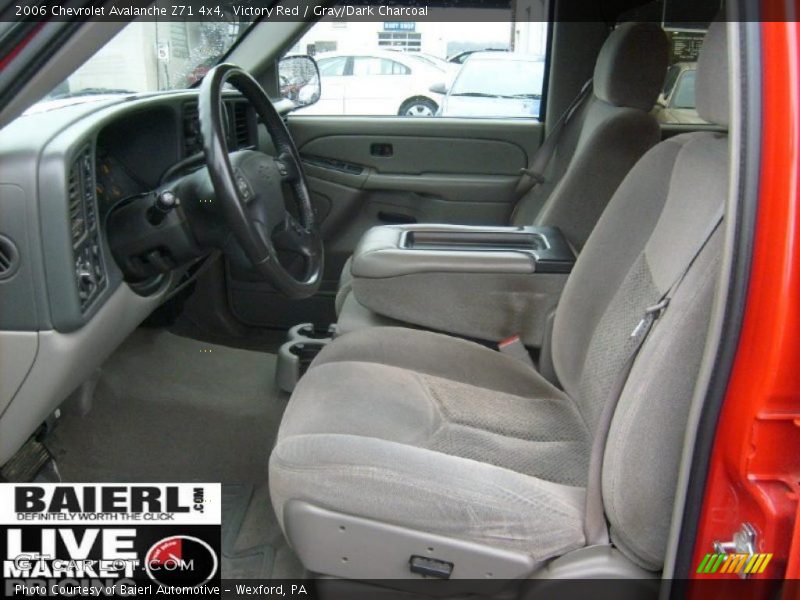 Victory Red / Gray/Dark Charcoal 2006 Chevrolet Avalanche Z71 4x4