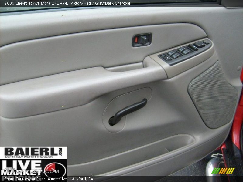 Victory Red / Gray/Dark Charcoal 2006 Chevrolet Avalanche Z71 4x4