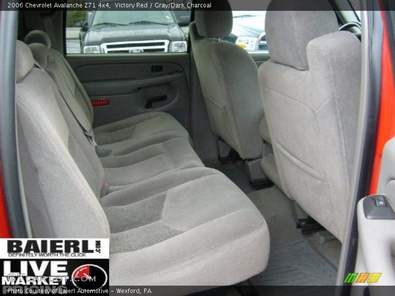 Victory Red / Gray/Dark Charcoal 2006 Chevrolet Avalanche Z71 4x4