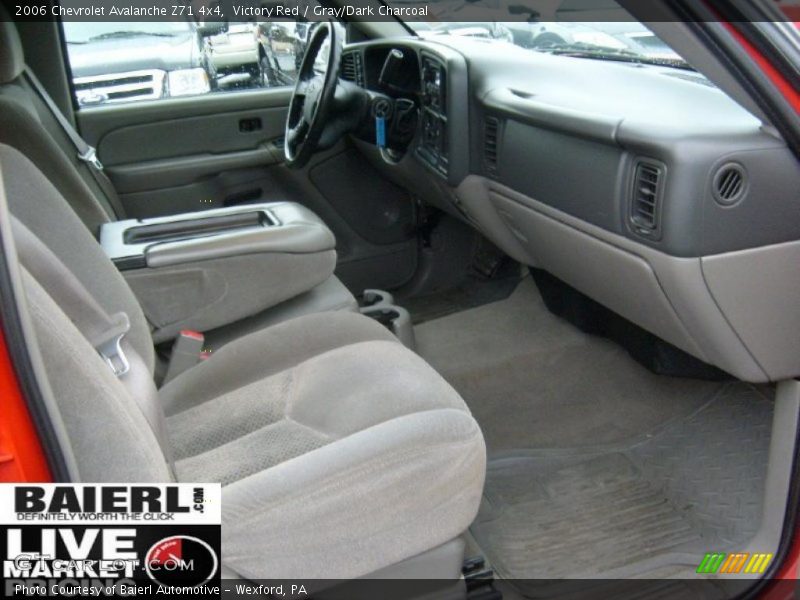 Victory Red / Gray/Dark Charcoal 2006 Chevrolet Avalanche Z71 4x4