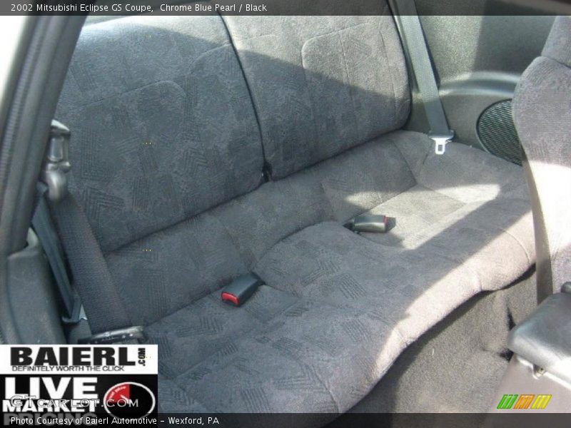 Chrome Blue Pearl / Black 2002 Mitsubishi Eclipse GS Coupe