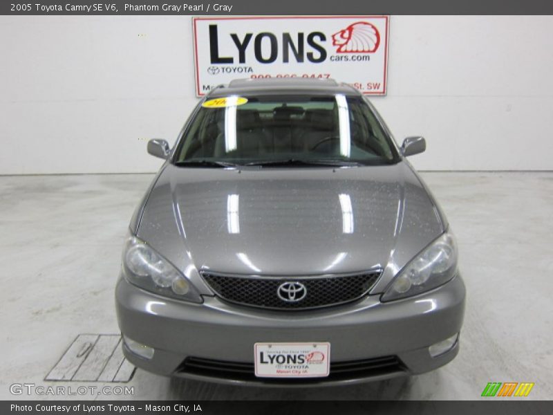 Phantom Gray Pearl / Gray 2005 Toyota Camry SE V6