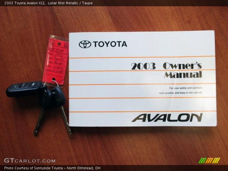 Lunar Mist Metallic / Taupe 2003 Toyota Avalon XLS