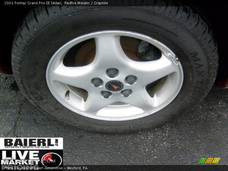 Redfire Metallic / Graphite 2001 Pontiac Grand Prix SE Sedan