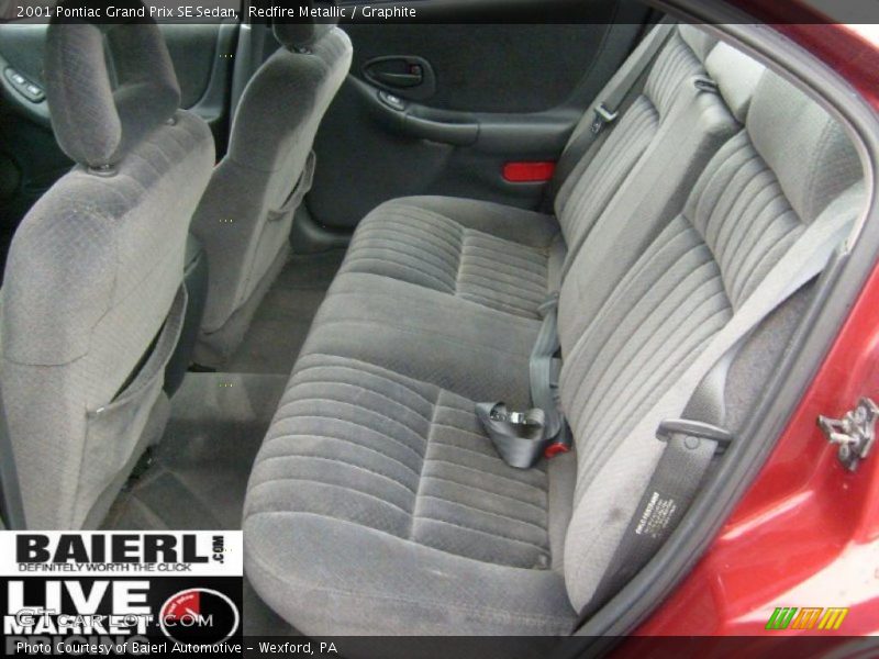 Redfire Metallic / Graphite 2001 Pontiac Grand Prix SE Sedan