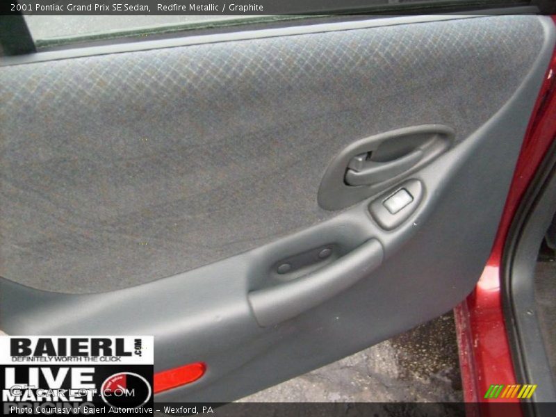 Redfire Metallic / Graphite 2001 Pontiac Grand Prix SE Sedan