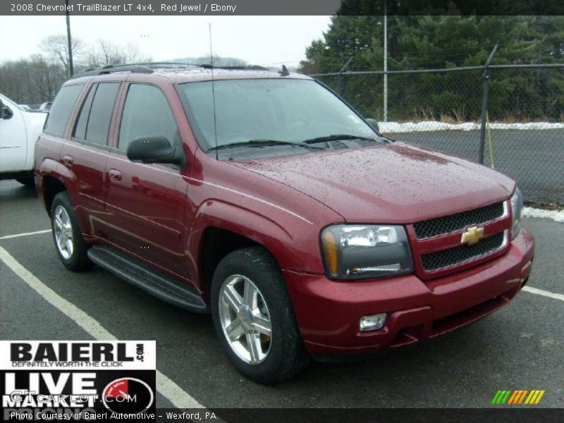 Red Jewel / Ebony 2008 Chevrolet TrailBlazer LT 4x4