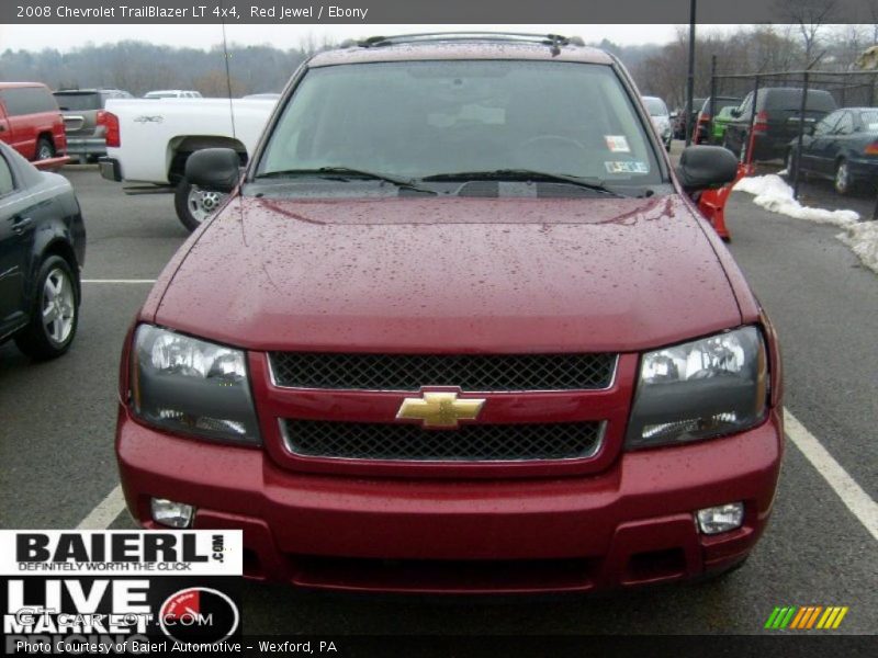 Red Jewel / Ebony 2008 Chevrolet TrailBlazer LT 4x4
