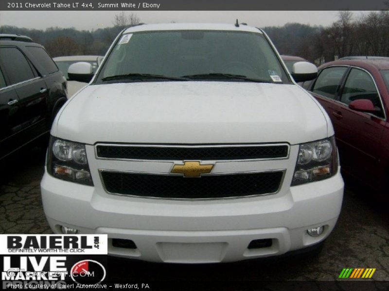 Summit White / Ebony 2011 Chevrolet Tahoe LT 4x4