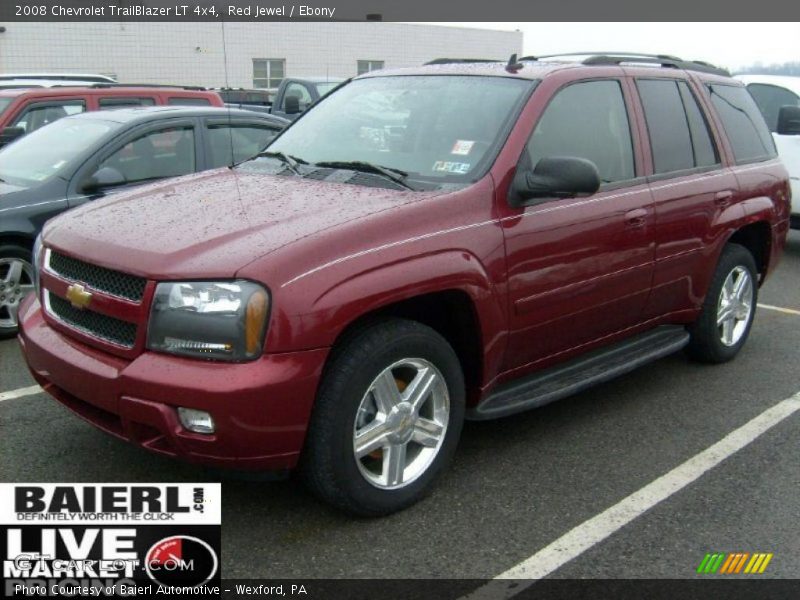 Red Jewel / Ebony 2008 Chevrolet TrailBlazer LT 4x4
