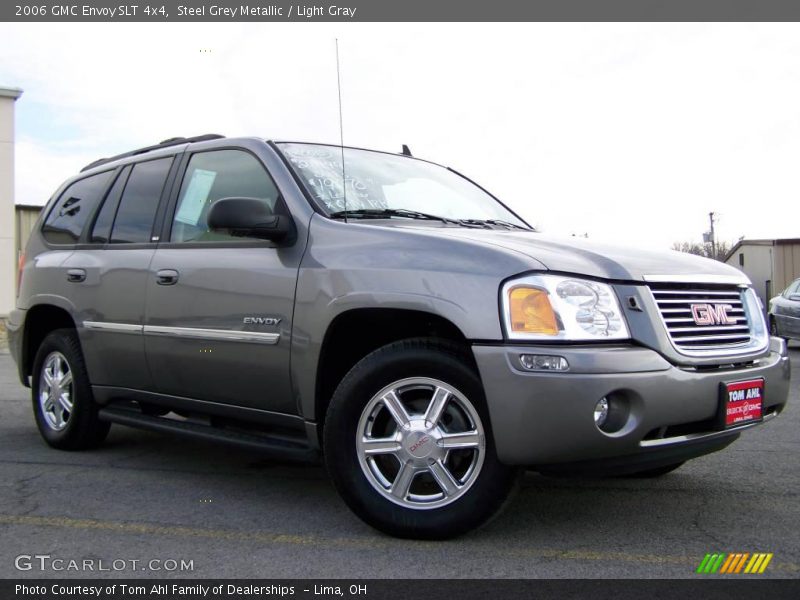 Steel Grey Metallic / Light Gray 2006 GMC Envoy SLT 4x4