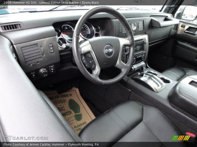 Dashboard of 2008 H2 SUV