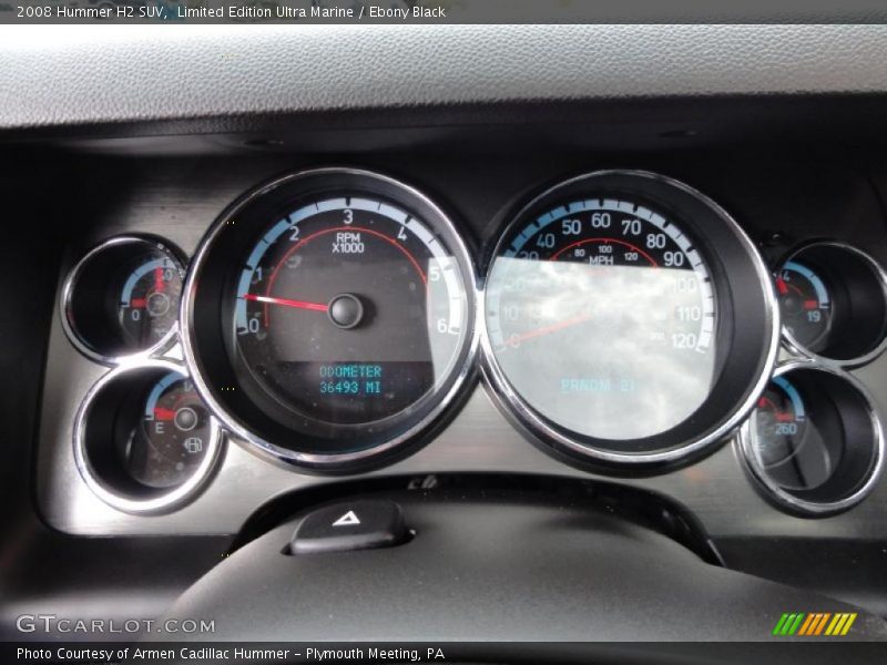 Limited Edition Ultra Marine / Ebony Black 2008 Hummer H2 SUV