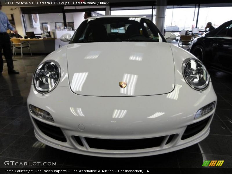 Carrara White / Black 2011 Porsche 911 Carrera GTS Coupe