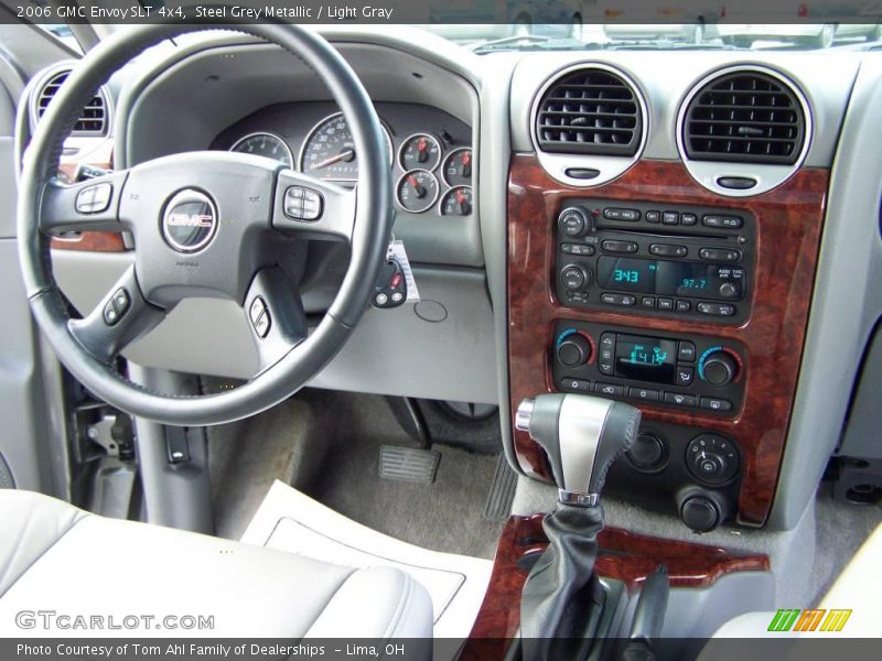 Steel Grey Metallic / Light Gray 2006 GMC Envoy SLT 4x4