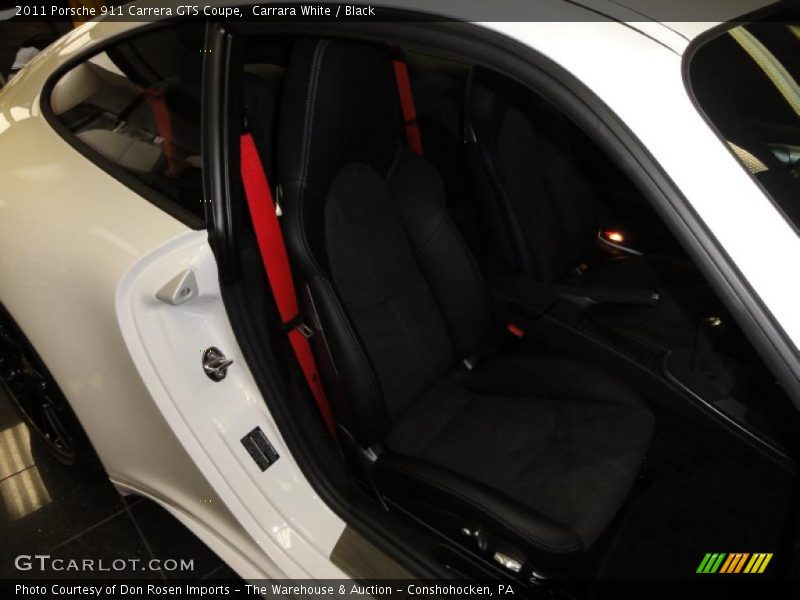 Carrara White / Black 2011 Porsche 911 Carrera GTS Coupe