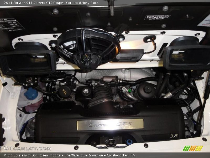  2011 911 Carrera GTS Coupe Engine - 3.8 Liter DFI DOHC 24-Valve VarioCam Flat 6 Cylinder
