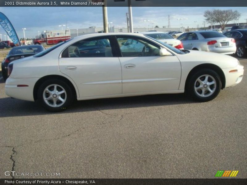 White Diamond / Neutral 2001 Oldsmobile Aurora 3.5