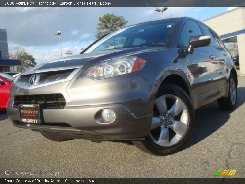 Carbon Bronze Pearl / Ebony 2008 Acura RDX Technology