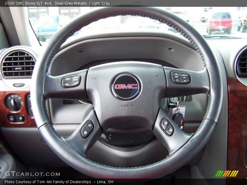 Steel Grey Metallic / Light Gray 2006 GMC Envoy SLT 4x4
