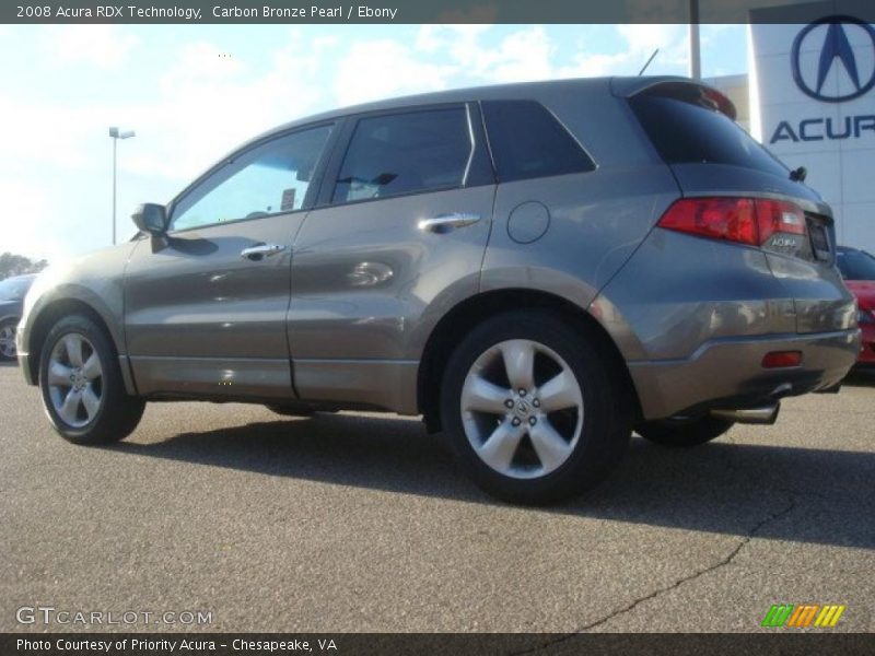 Carbon Bronze Pearl / Ebony 2008 Acura RDX Technology
